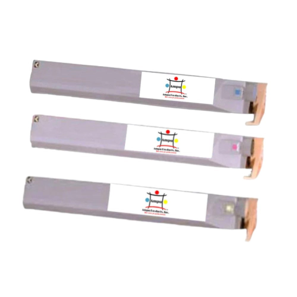 Compatible Toner Cartridge Replacement For Okidata 016-1977-00, 016-1978-00, 016-1979-00 (016197700, 016197800, 016197900) High Cyan, Magenta, Yellow (15K YLD) 3-Pack
