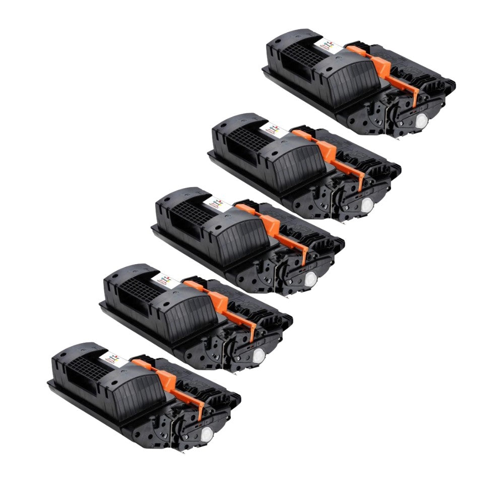 Compatible Toner Cartridge Replacement For Canon 0288C001AA (039 H) High Yield Black (25K YLD) 5-Pack