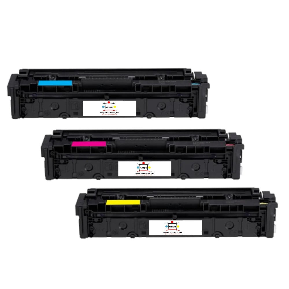 Compatible Toner Cartridge Replacement For CANON 3025C001, 3026C001, 3027C001 (054H) High Yield Cyan, Magenta, Yellow (3.1K YLD) 3-Pack