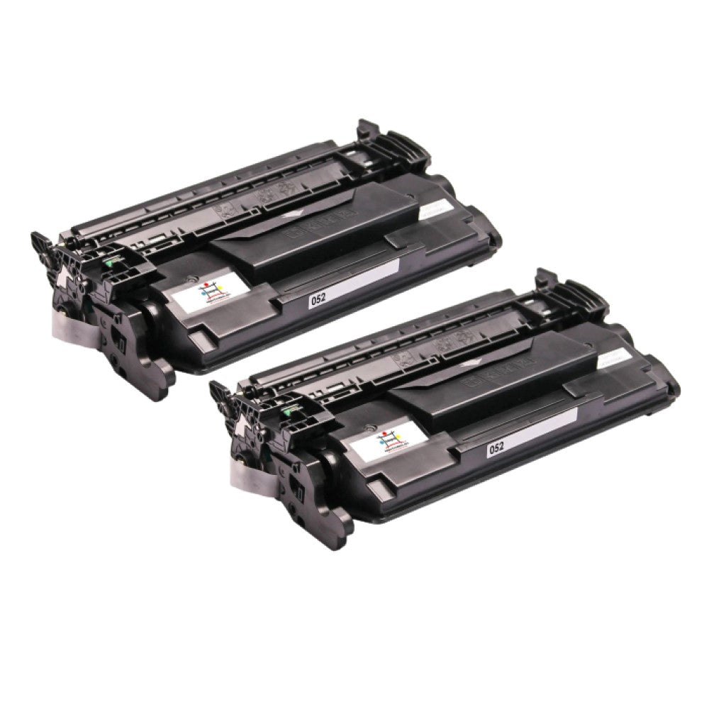 Compatible Toner Cartridge Replacement For CANON 2200C001 (052H) High Yield Black (9.2K YLD) 2-Pack