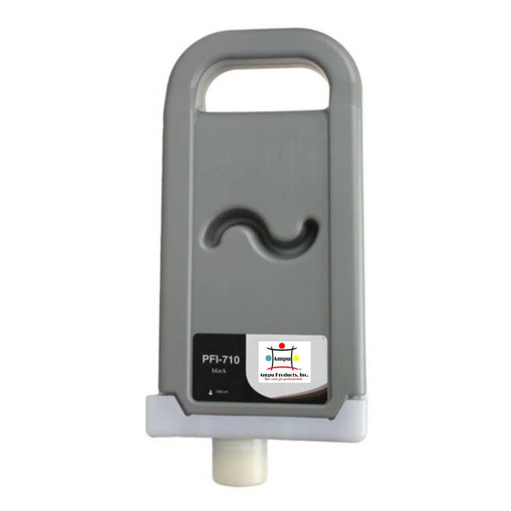 Compatible Ink Cartridge Replacement For CANON 2354C001 (PFI-710BK) Black (700ML)