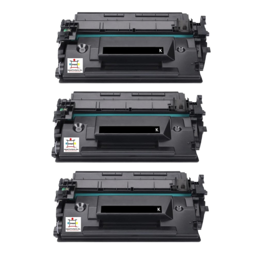 Compatible Toner Cartridge Replacement For Canon 3252C001 (121) Black (5K YLD) 3-Pack