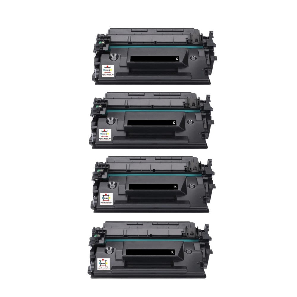 Compatible Toner Cartridge Replacement For Canon 3252C001 (121) Black (5K YLD) 4-Pack