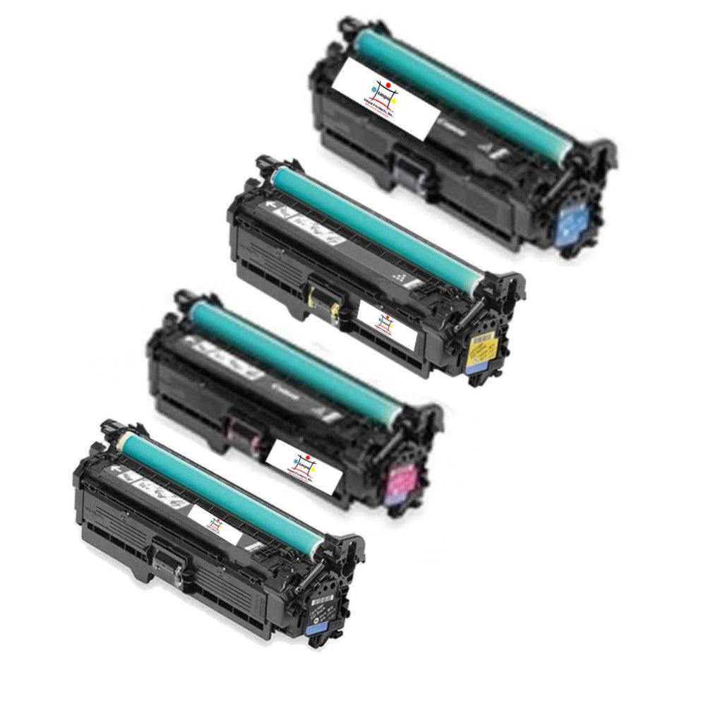 Compatible Toner Cartridge Replacement For CANON 6260B012AA, 6261B012AA, 6262B012AA, 6264B012AA (332) Black, Cyan, Magenta, Yellow (6.4K YLD) 4-Pack