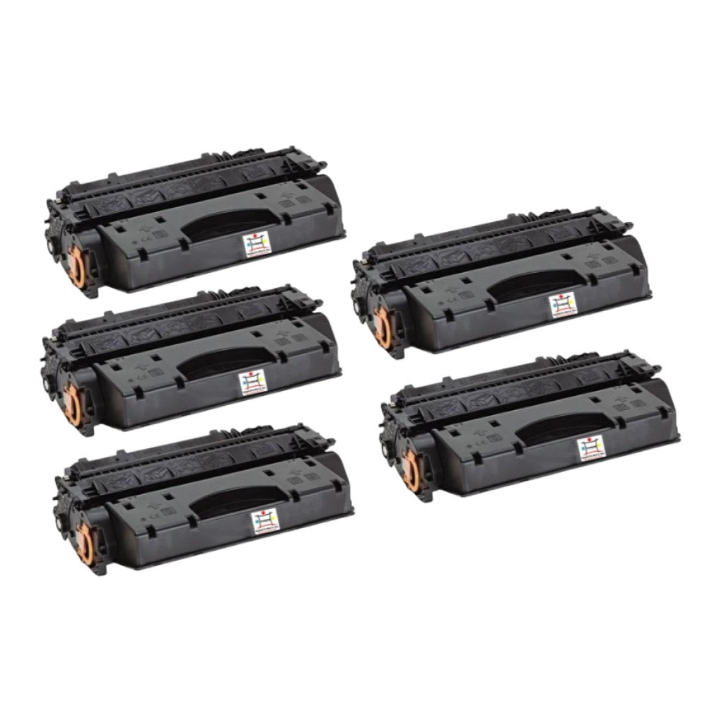 Compatible Toner Cartridge Replacement For CANON 3480B005AA (GPR-41) Black (6.4K YLD) 5-Pack