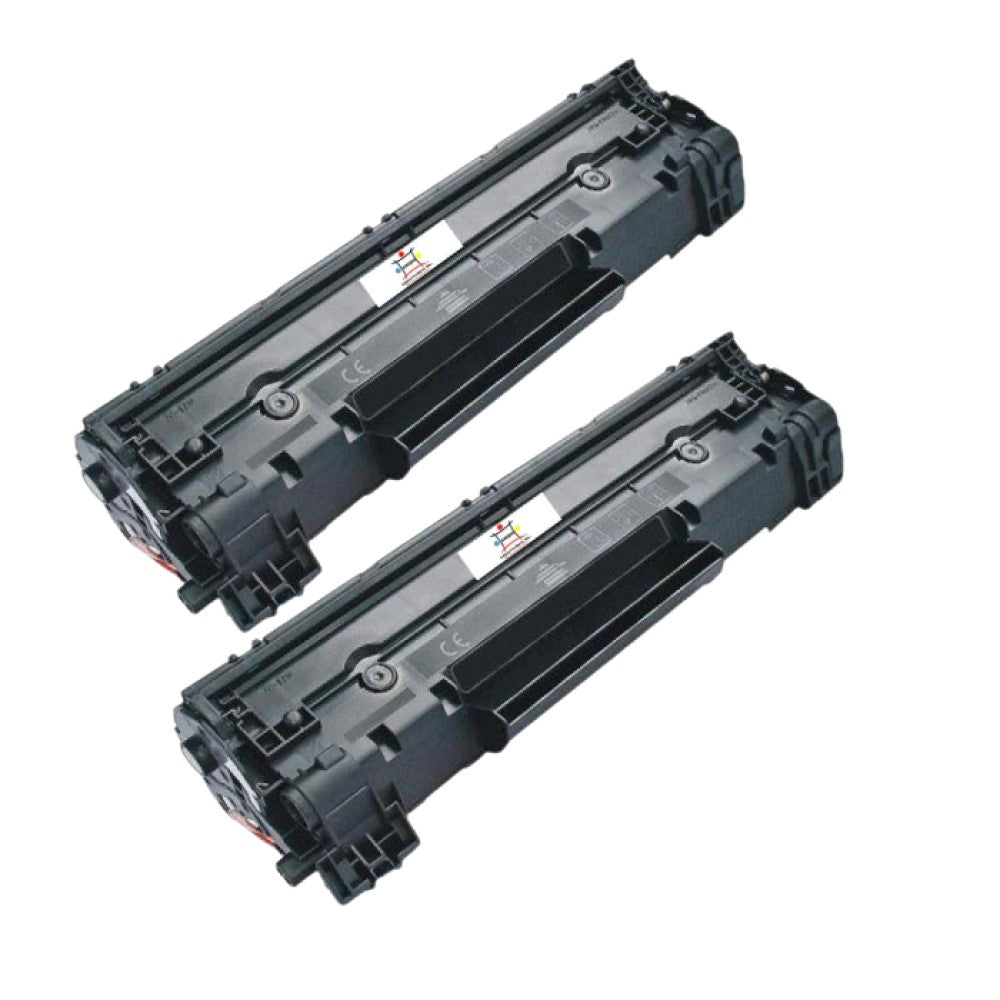 Compatible Toner Cartridge Replacement For CANON 3484B001AA (Type 125) Black (1.6K YLD) 2-Pack