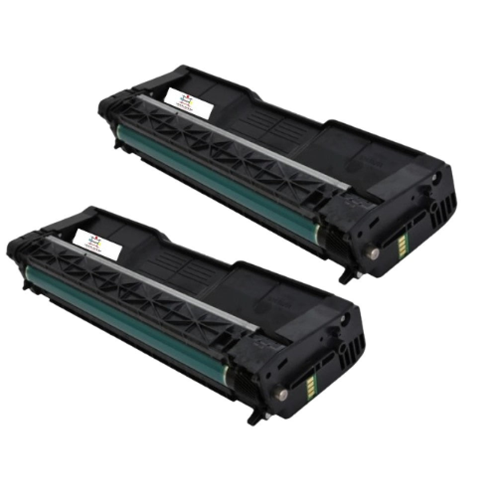 Compatible Toner Cartridge Replacement For Lanier 406093 (Black) 2K YLD (2-Pack)