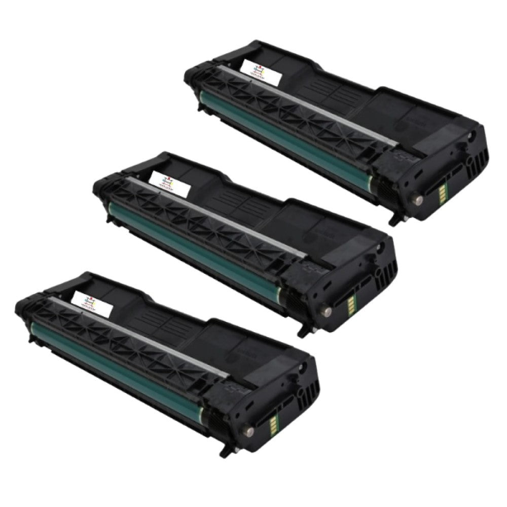 Compatible Toner Cartridge Replacement For Lanier 406093 (Black) 2K YLD (3-Pack)