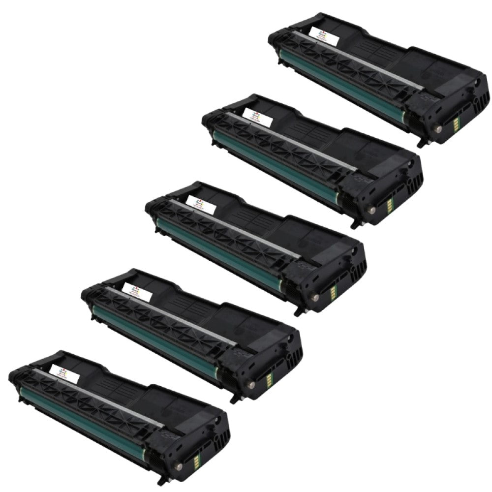 Compatible Toner Cartridge Replacement For Lanier 406093 (Black) 2K YLD (5-Pack)