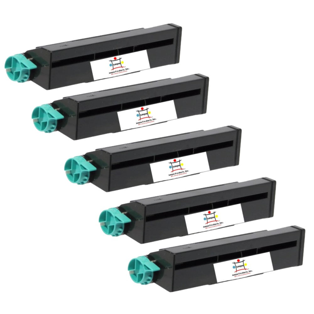 Compatible Toner Cartridge Replacement For OKIDATA 42102901 (TYPE C9) Black (7K YLD) 5-Pack