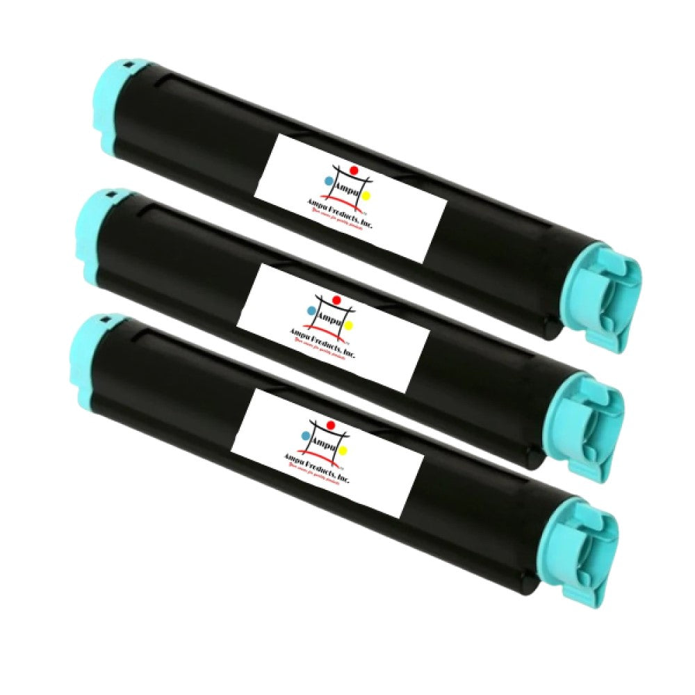 Compatible Toner Cartridge Replacement For OKIDATA 42103001 (Type-9) Black (2.5K YLD) 3-Pack