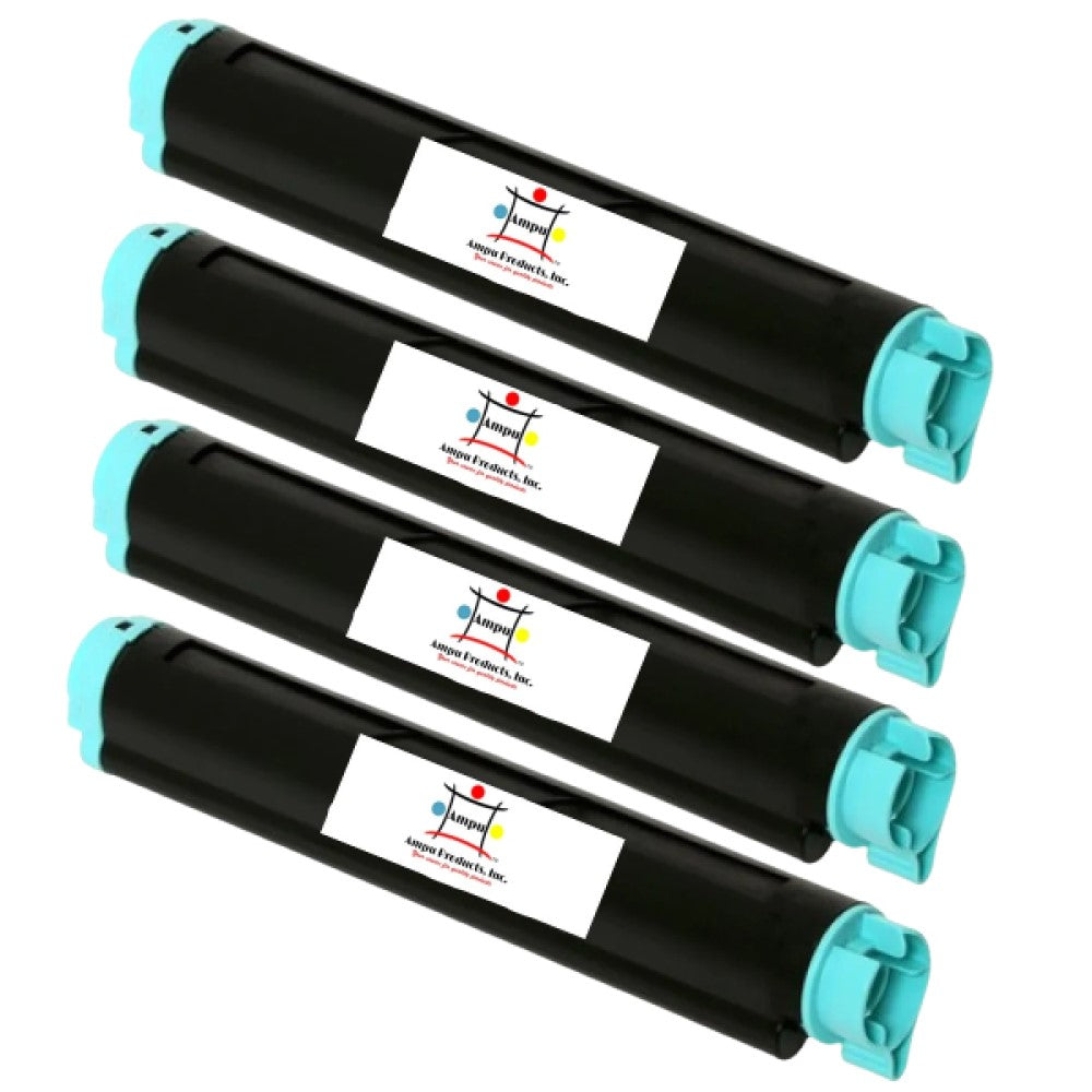 Compatible Toner Cartridge Replacement For OKIDATA 42103001 (Type-9) Black (2.5K YLD) 4-Pack