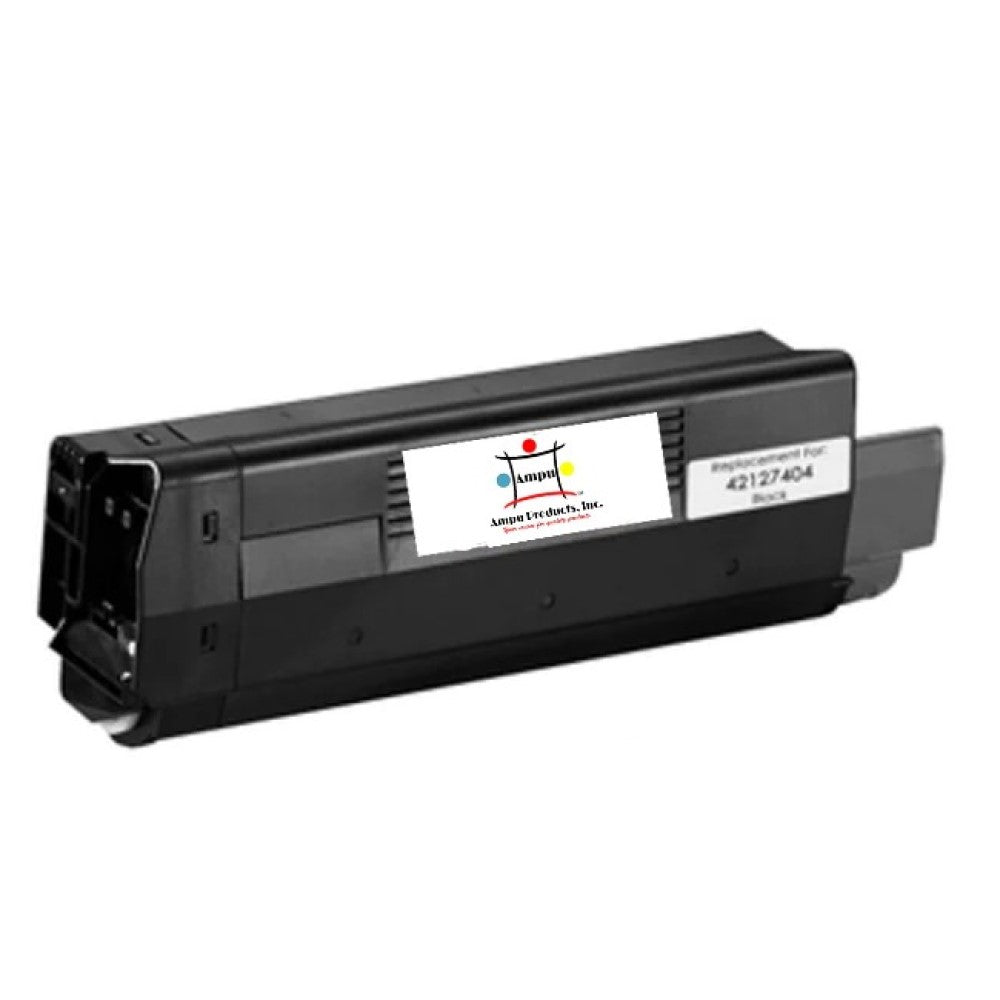 Compatible Toner Cartridge Replacement For OKIDATA 42127404 (High Yield Black) 5K YLD