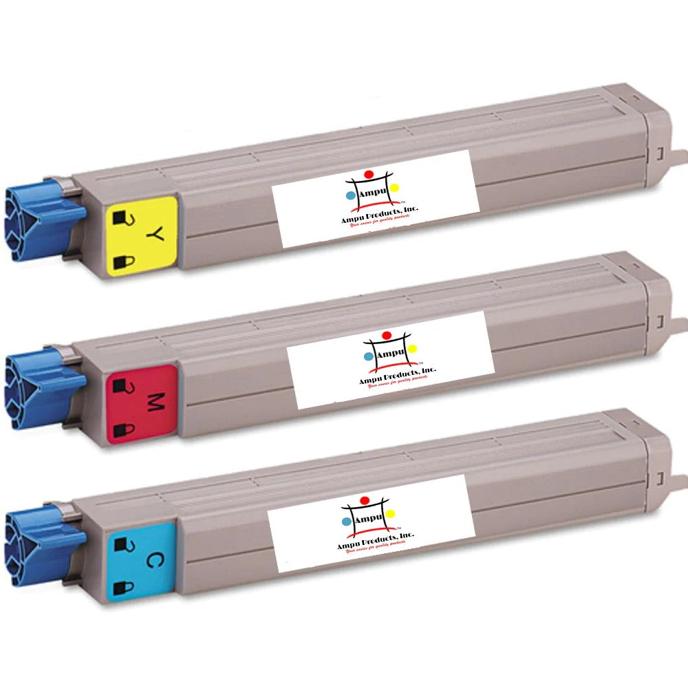 Compatible Toner Cartridge Replacement For OKIDATA 42918901, 42918902, 42918903 (Type-C7) High Yield Cyan, Yellow, Magenta (15K YLD)