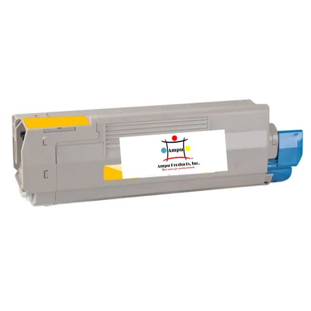 Compatible Toner Cartridge Replacement For OKIDATA 43324401 (TYPE C8) High Yield Yellow (5K YLD)