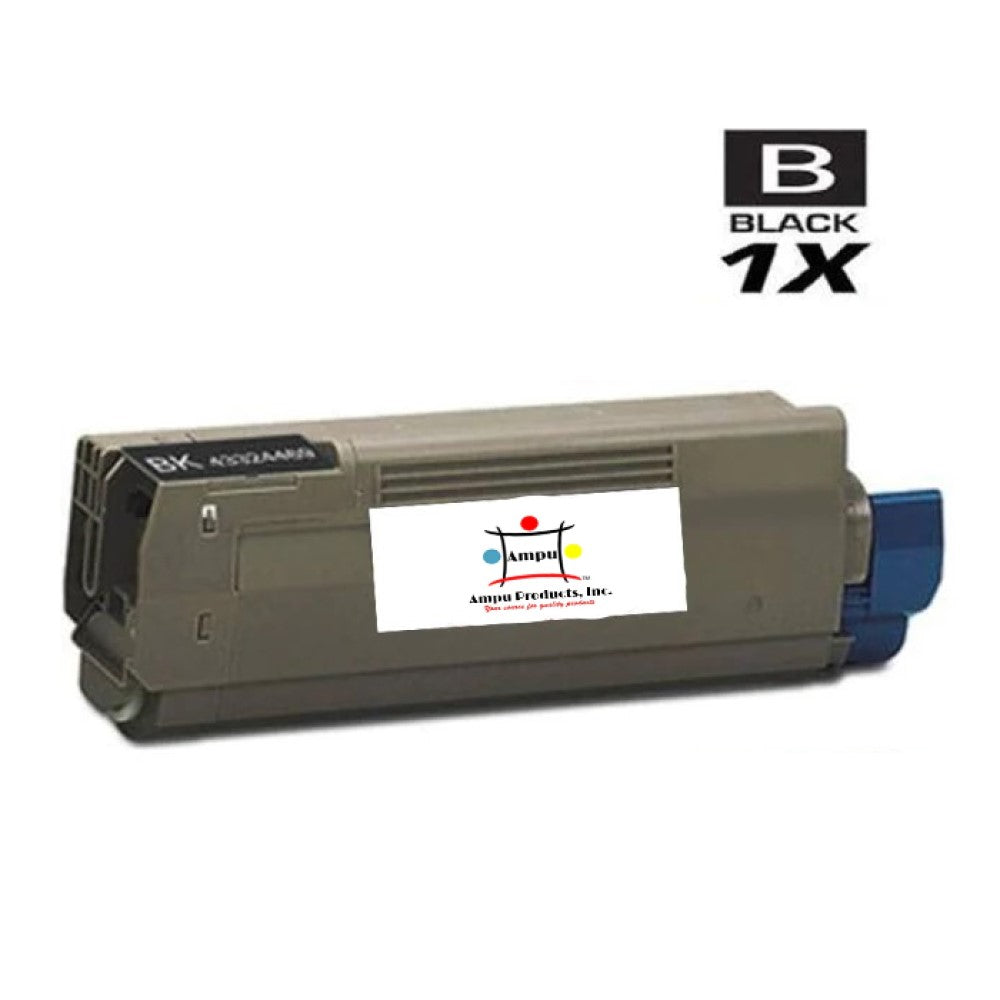 Compatible Toner Cartridge Replacement For OKIDATA 43324469 (TYPE C8) Black (5K YLD)