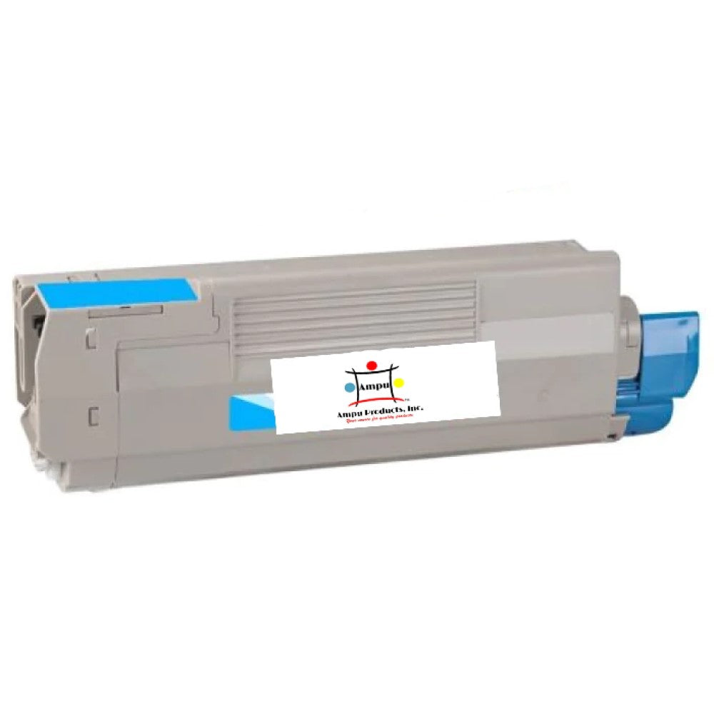 Compatible Toner Cartridge Replacement For OKIDATA 43865719 (Cyan) 6K YLD