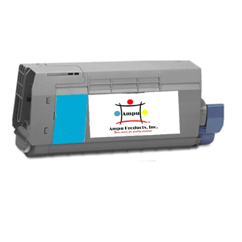 Compatible Toner Cartridge Replacement For OKIDATA 43866103 (Cyan) 11.5K YLD