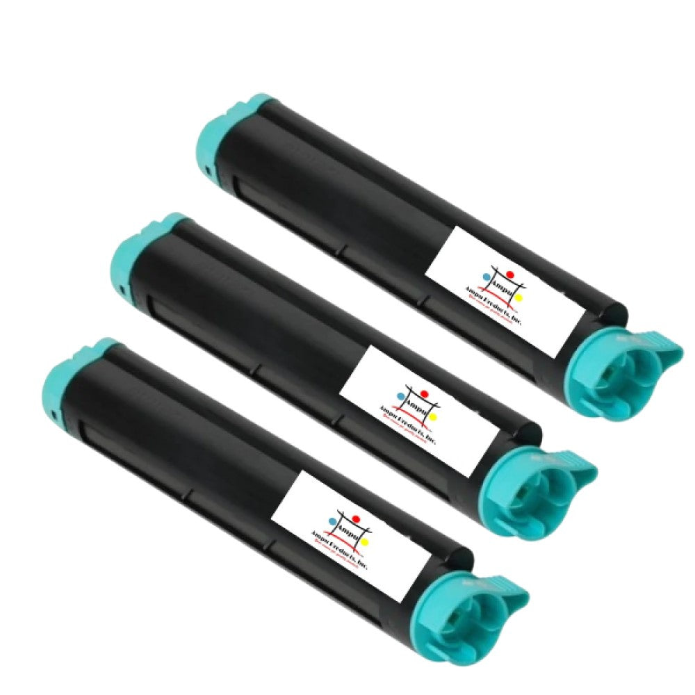 Compatible Toner Cartridge Replacement For OKIDATA 43979101 (Black) 3.5K YLD (3-Pack)