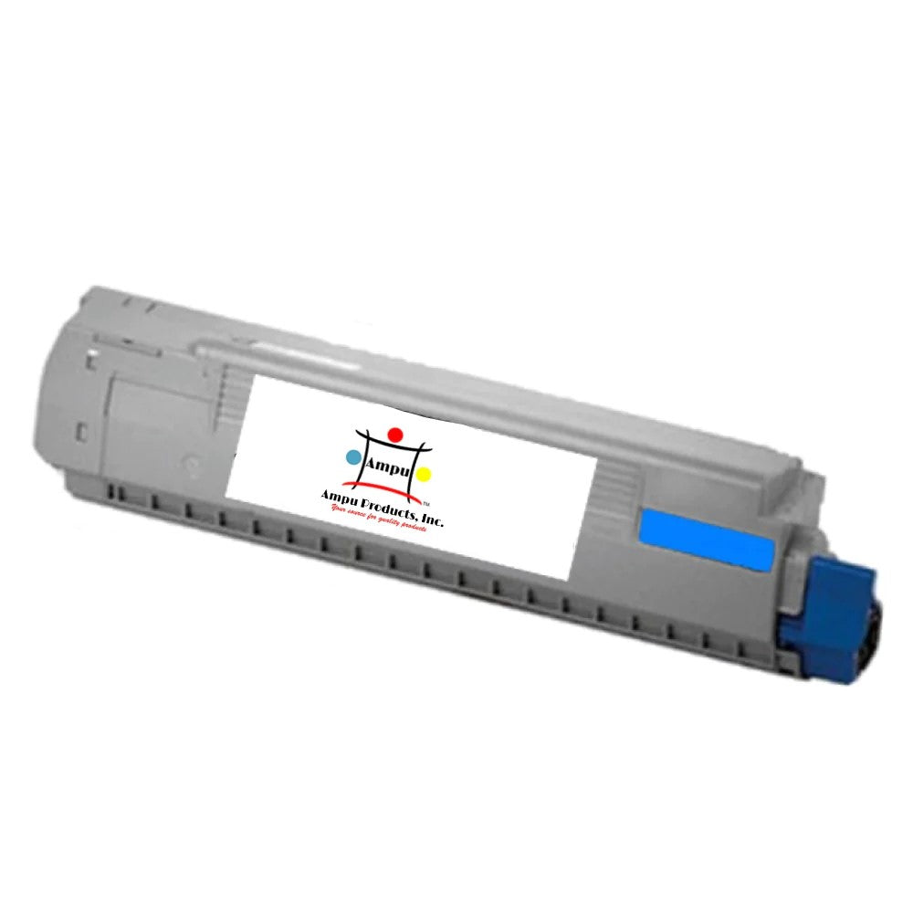 Compatible Toner Cartridge Replacement For OKIDATA 44059111 (Cyan) 8K YLD