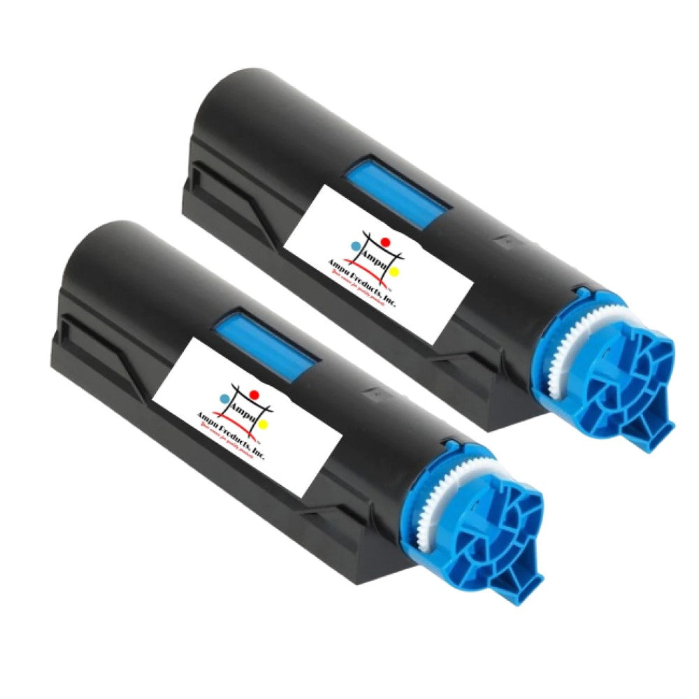 Compatible Toner Cartridge Replacement For OKIDATA 44574901 (Black) 11K YLD (2-Pack)