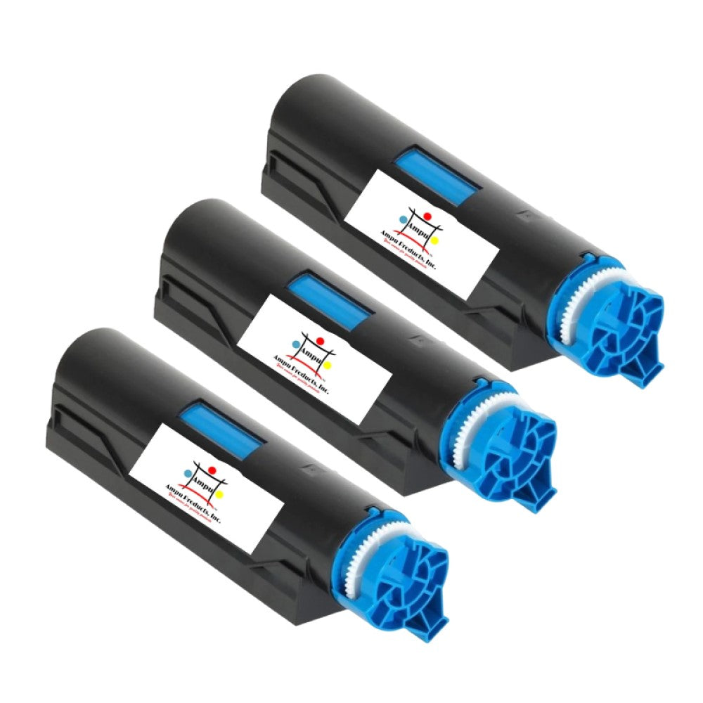 Compatible Toner Cartridge Replacement For OKIDATA 44574901 (Black) 11K YLD (3-Pack)