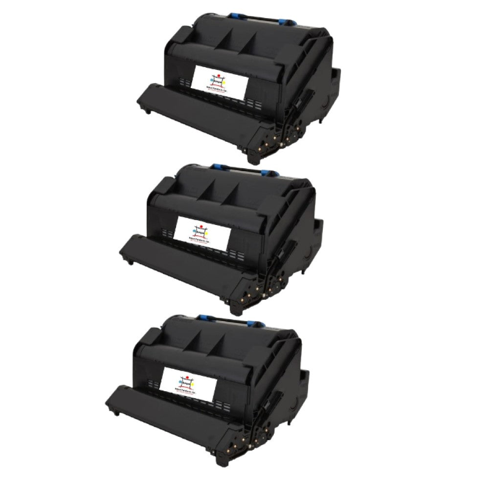 Compatible Toner Cartridge Replacement For OKIDATA 45488801 (Black) 18K YLD (3-Pack)