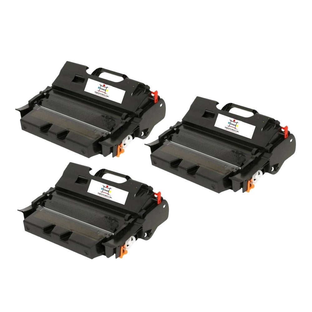 Compatible Toner Cartridge Replacement For LEXMARK 64035HA (High Yield) Black (21K YLD) 3 Pack