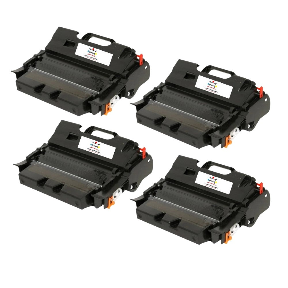 Compatible Toner Cartridge Replacement For LEXMARK 64035HA (High Yield) Black (21K YLD) 4 Pack