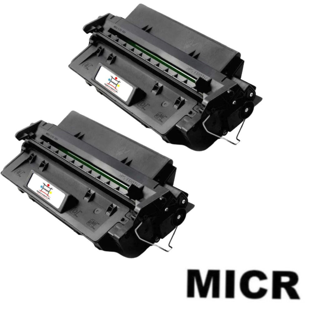 Compatible Toner Cartridge Replacement For CANON 6812A001AA (L50) Black (5K YLD) W/Micr (2-Pack)