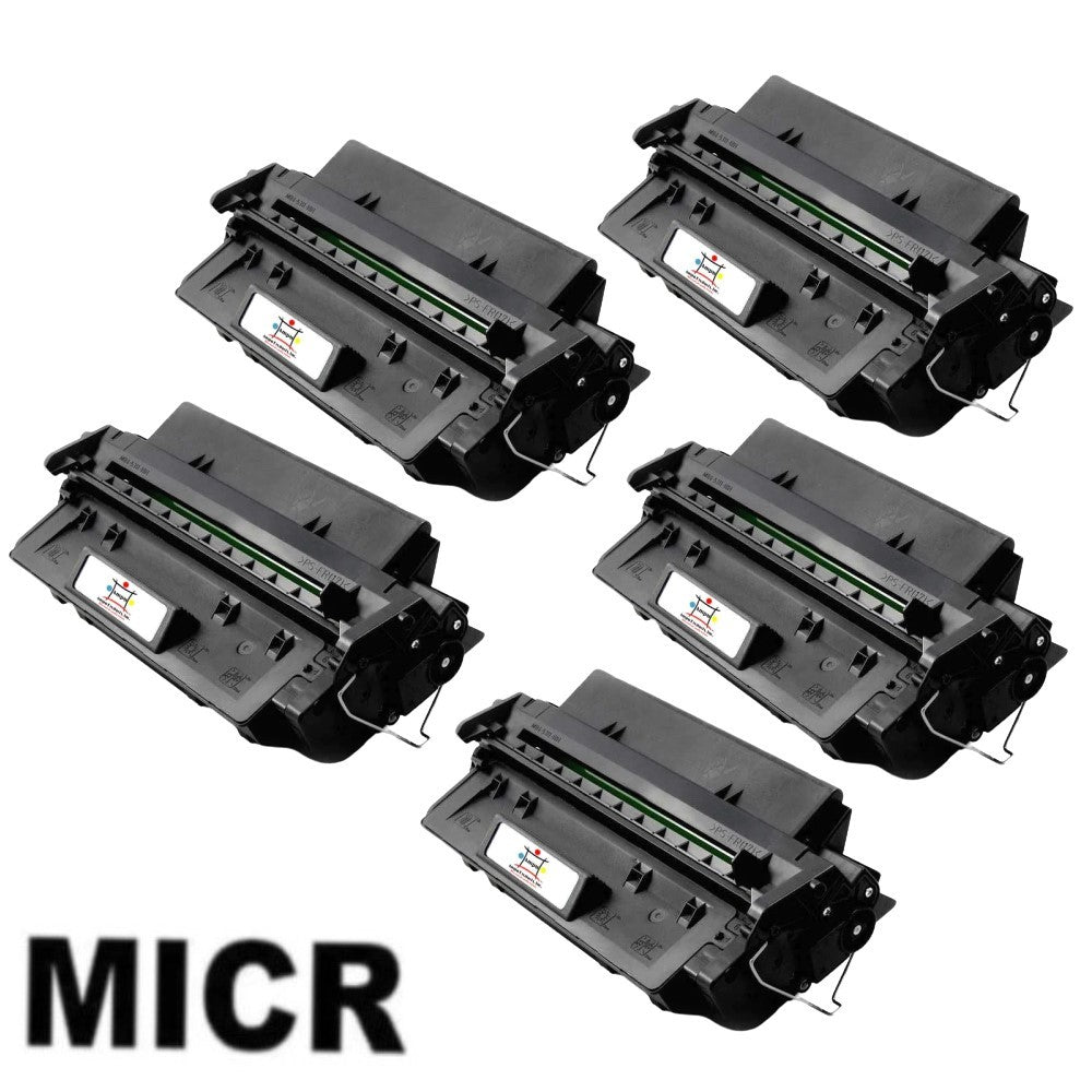 Compatible Toner Cartridge Replacement For CANON 6812A001AA (L50) Black (5K YLD) W/Micr (5-Pack)