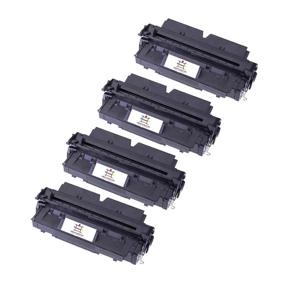 Compatible Toner Cartridge Replacement For CANON 7621A001AA (FX7) Black (4.5K YLD) 4-Pack