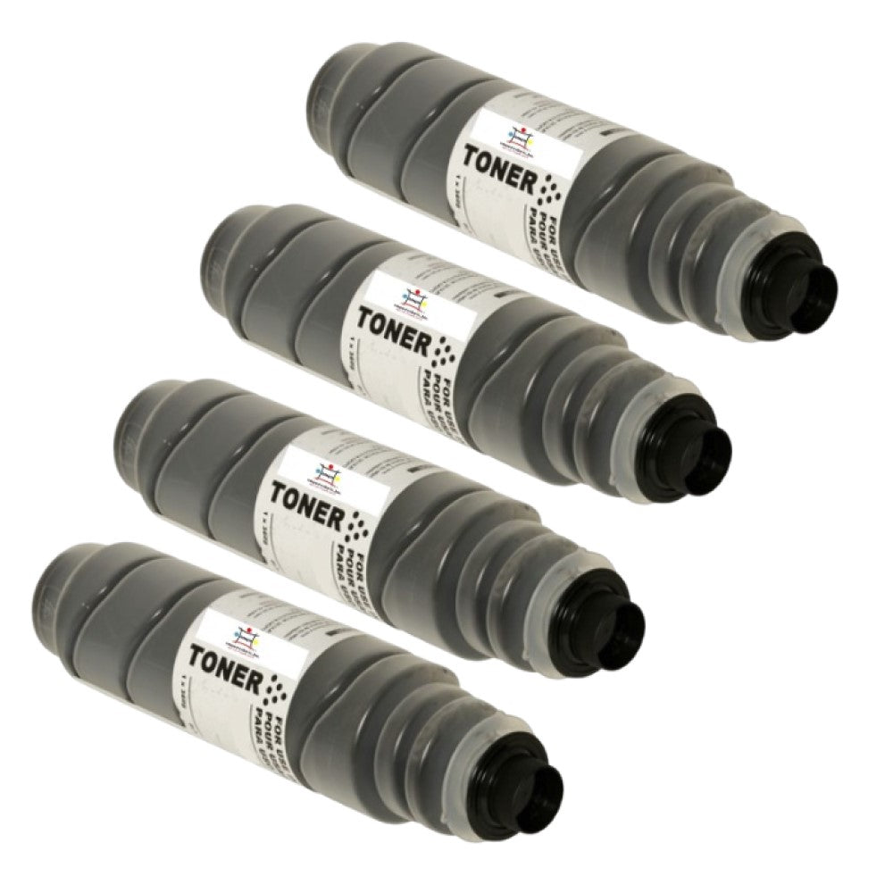 Compatible Toner Cartridge Replacement For Lanier 841337 (Type 2120D) Black (11K YLD) 4-Pack