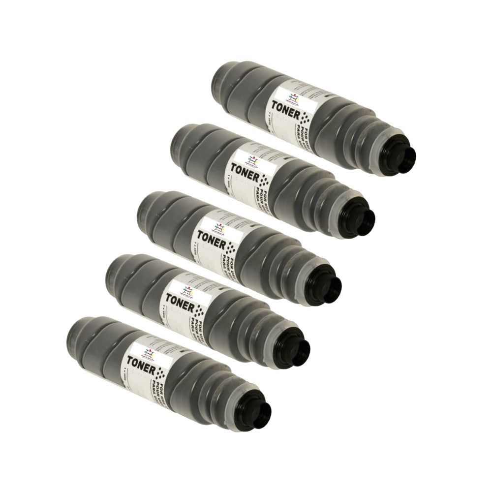 Compatible Toner Cartridge Replacement For Lanier 841337 (Type 2120D) Black (11K YLD) 5-Pack