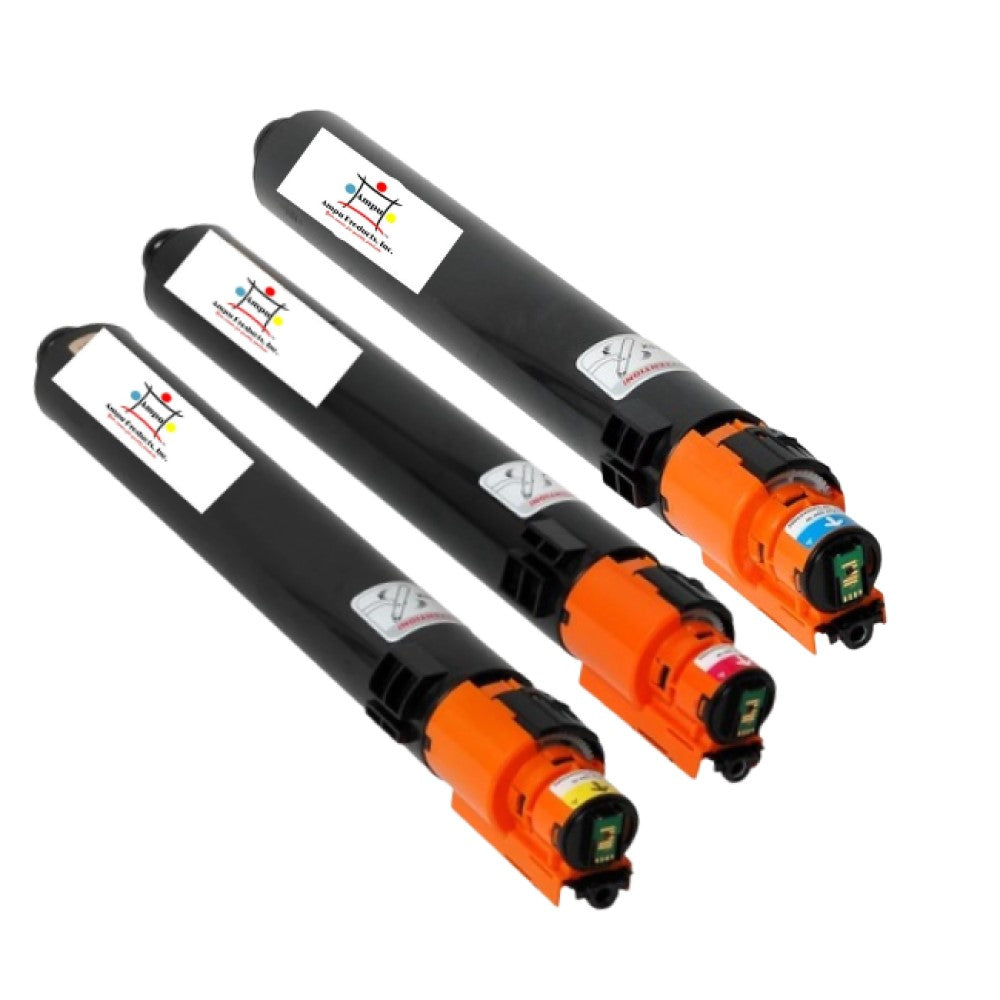 Compatible Toner Cartridge Replacement For Lanier 841754, 841753, 841752 (Cyan, Yellow, Magenta) 22.5K YLD (3-Pack)