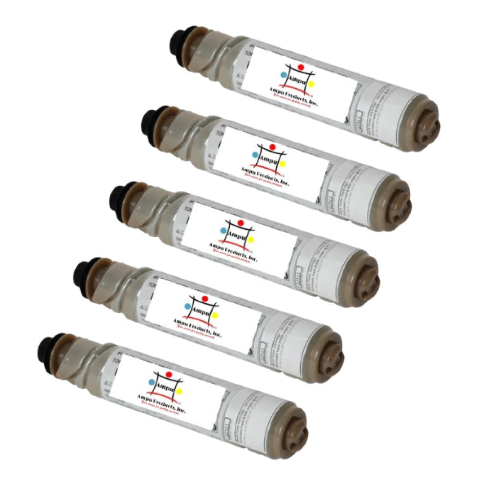 Compatible Toner Cartridge Replacement For Lanier 841768 (Black) 9K YLD (5-Pack)