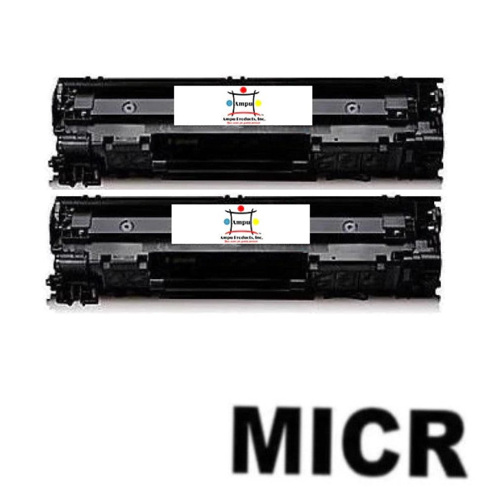 Compatible Toner Cartridge Replacement For CANON 9435B001AA (137) Black (2.4K YLD) W/Micr (2-Pack)