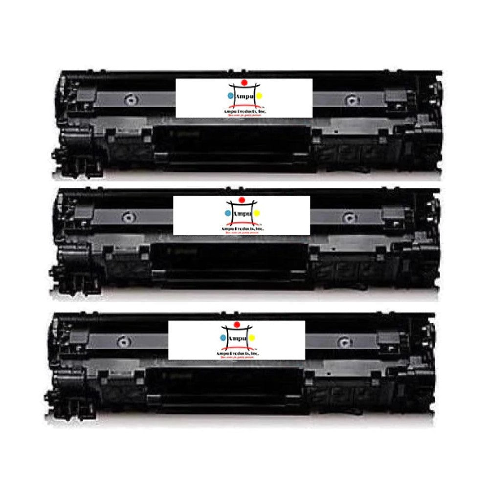 Compatible Toner Cartridge Replacement For CANON 9435B001AA (137) Black (2.4K YLD) 3-Pack