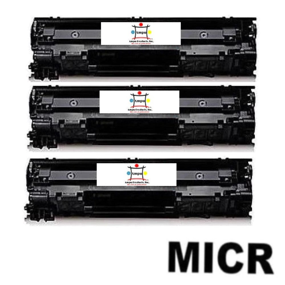 Compatible Toner Cartridge Replacement For CANON 9435B001AA (137) Black (2.4K YLD) W/Micr (3-Pack)