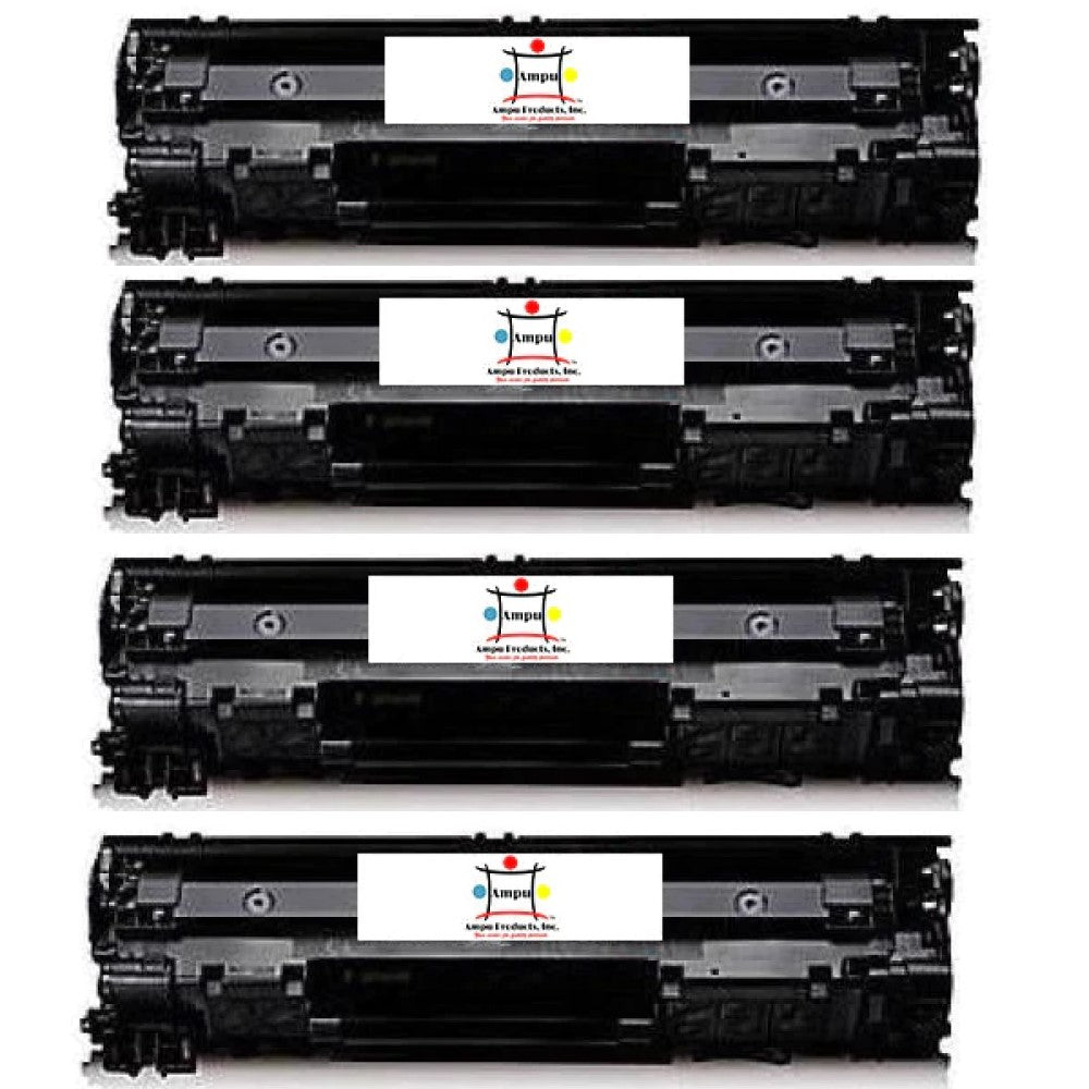 Compatible Toner Cartridge Replacement For CANON 9435B001AA (137) Black (2.4K YLD) 4-Pack