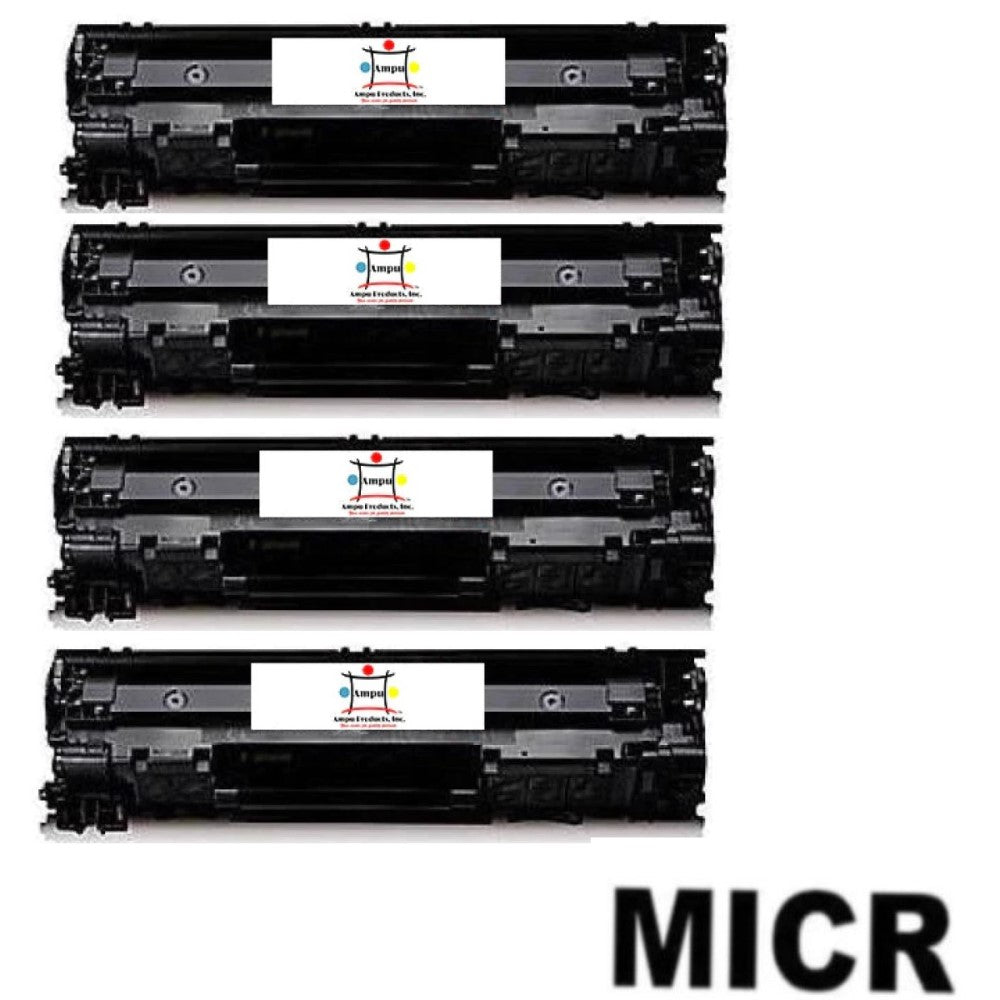 Compatible Toner Cartridge Replacement For CANON 9435B001AA (137) Black (2.4K YLD) W/Micr (4-Pack)
