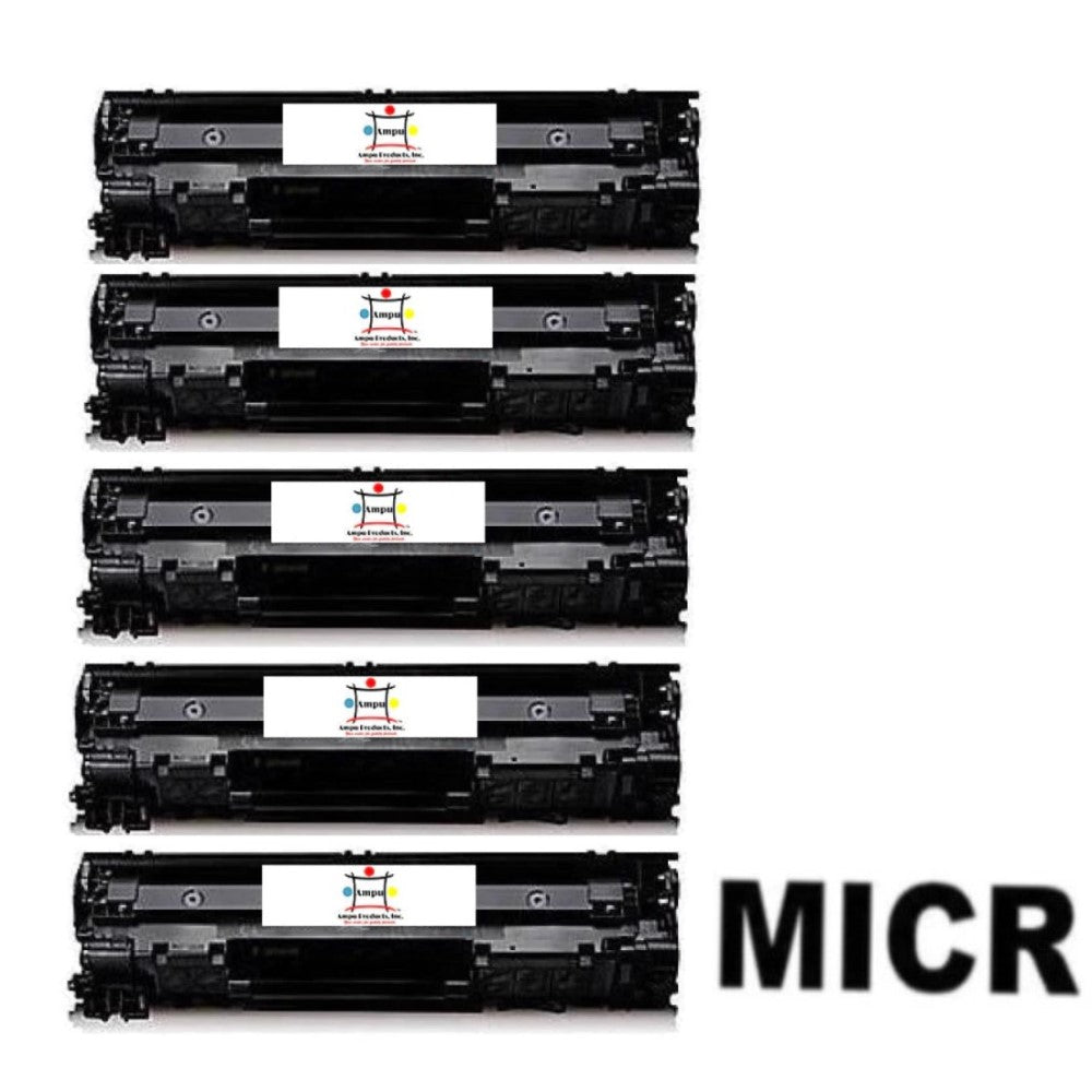 Compatible Toner Cartridge Replacement For CANON 9435B001AA (137) Black (2.4K YLD) W/Micr (5-Pack)