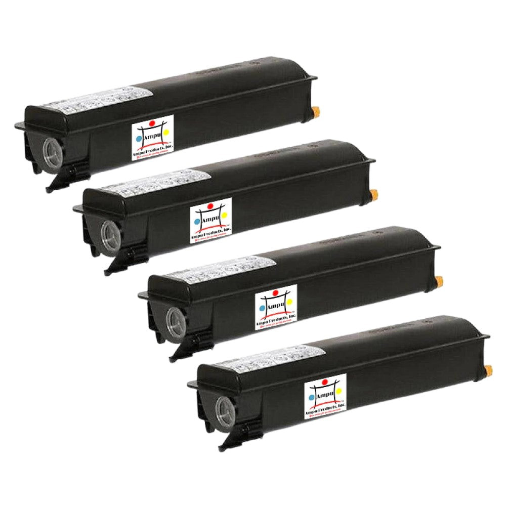 Compatible Toner Cartridge Replacement For TOSHIBA T2450 (T-2450) 25K YLD (4-Pack)