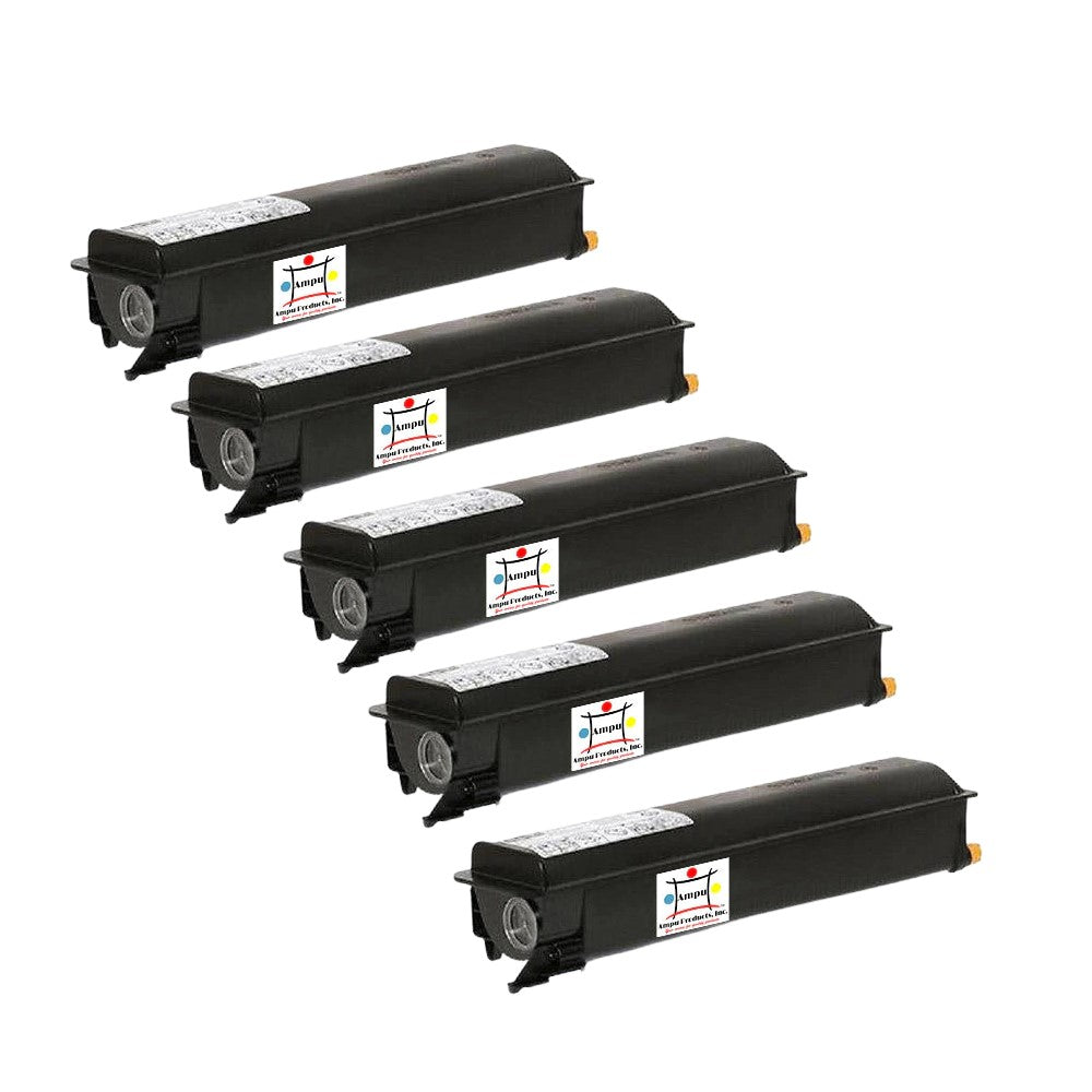 Compatible Toner Cartridge Replacement For TOSHIBA T2450 (T-2450) 25K YLD (5-Pack)