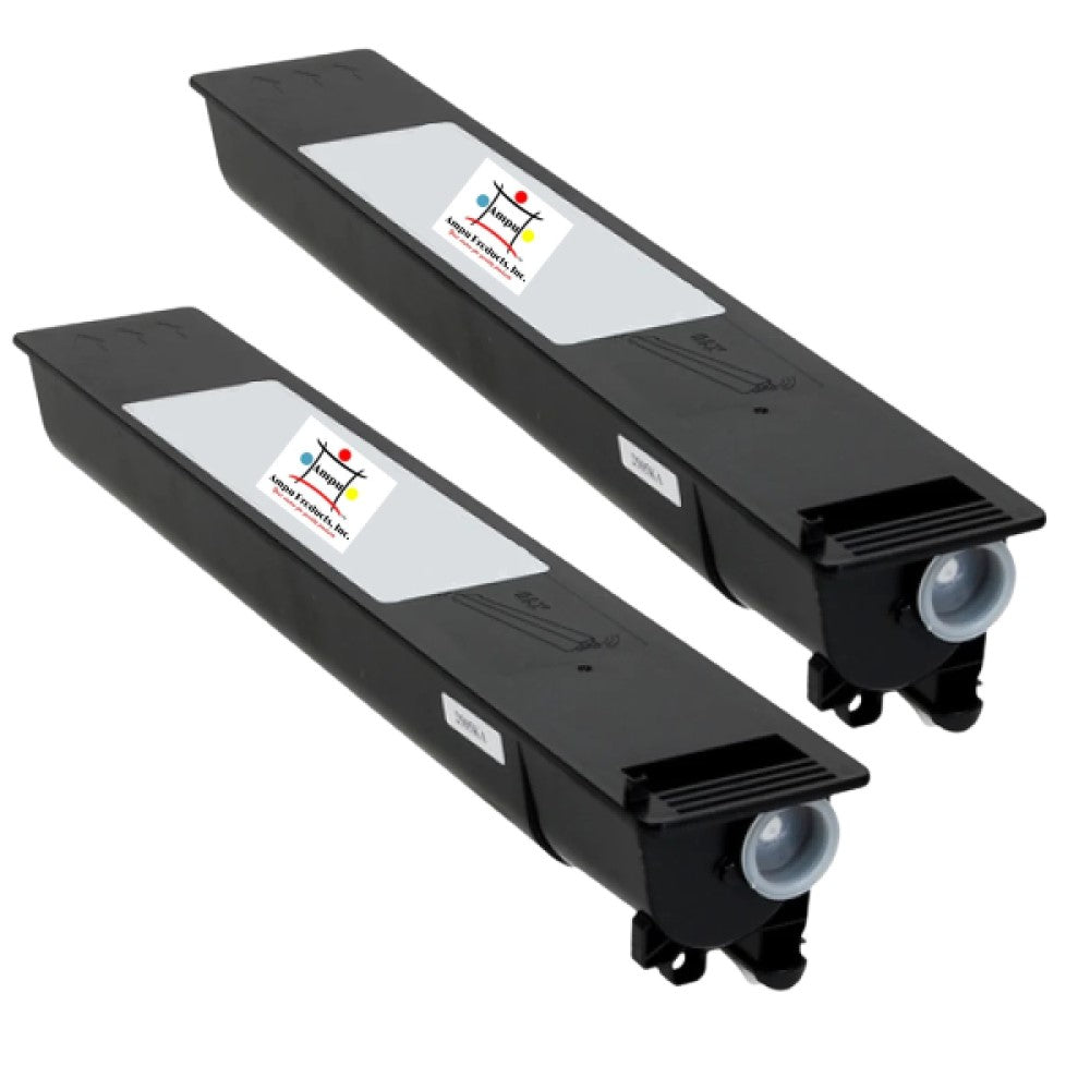 Compatible Toner Cartridge Replacement For TOSHIBA T2505U (T-2505U) Black (10K YLD) 2-Pack