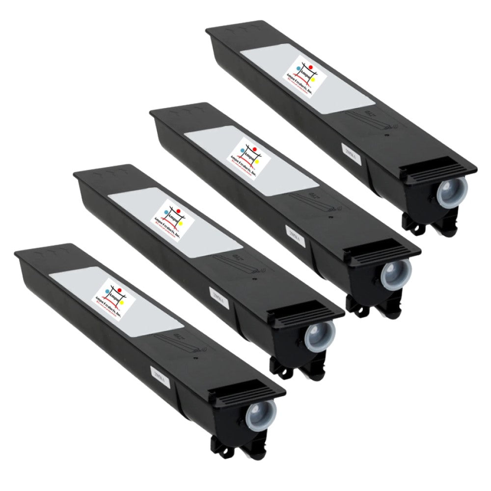 Compatible Toner Cartridge Replacement For TOSHIBA T2505U (T-2505U) Black (10K YLD) 4-Pack