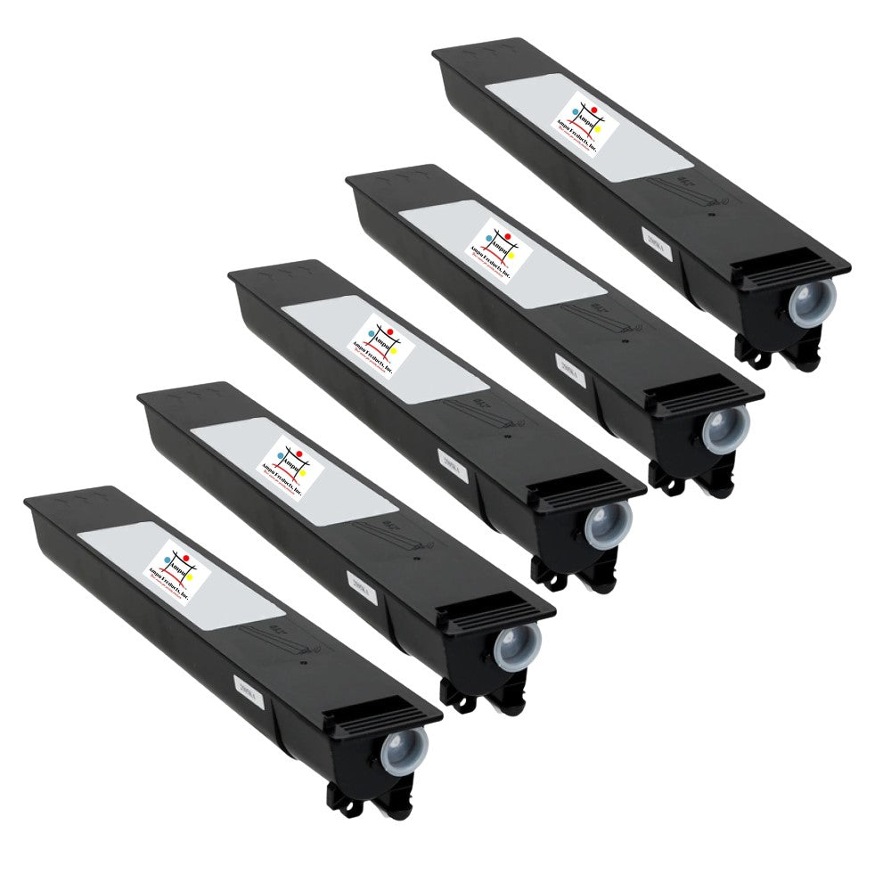 Compatible Toner Cartridge Replacement For TOSHIBA T2505U (T-2505U) Black (10K YLD) 5-Pack