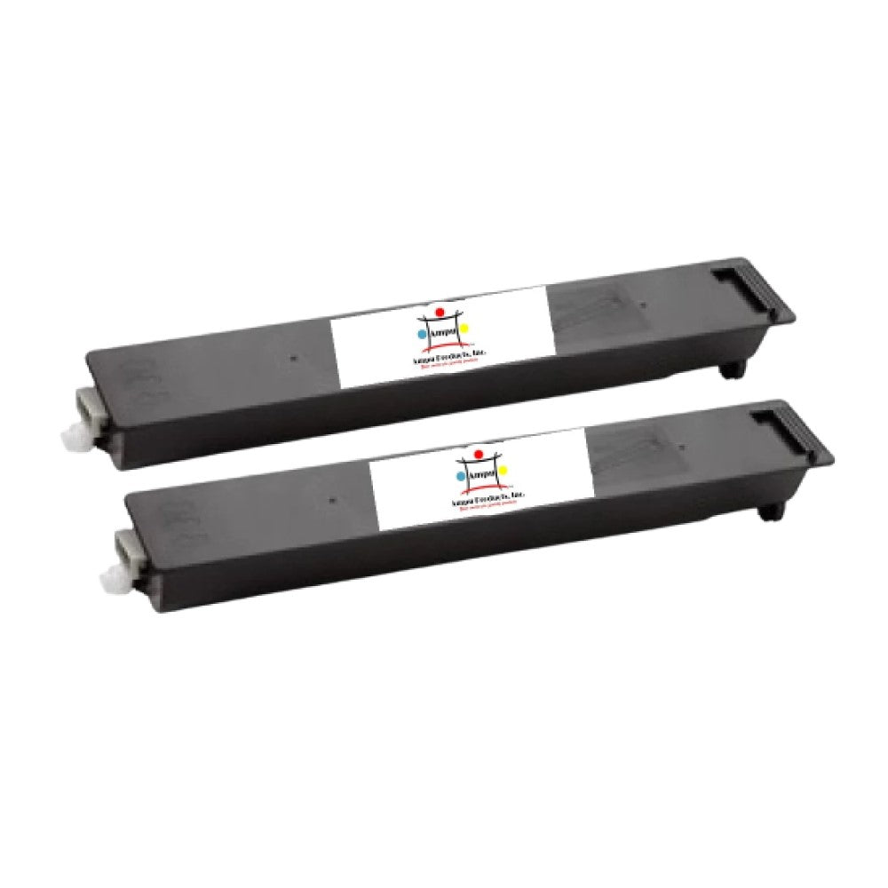 Compatible Toner Cartridge Replacement For TOSHIBA T2507U (T-2507U) Black (10K YLD) 2-Pack