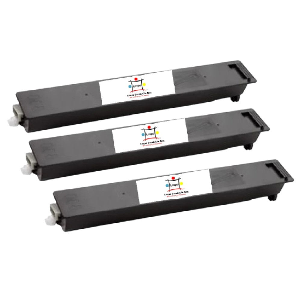 Compatible Toner Cartridge Replacement For TOSHIBA T2507U (T-2507U) Black (10K YLD) 3-Pack