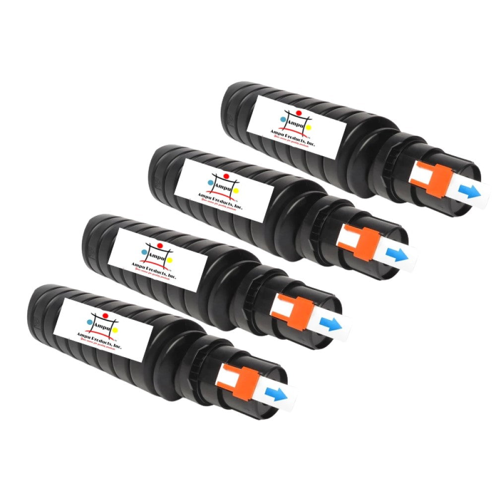 Compatible Toner Cartridge Replacement For TOSHIBA T3520 (T-3520) Black (21K YLD) 4-Pack